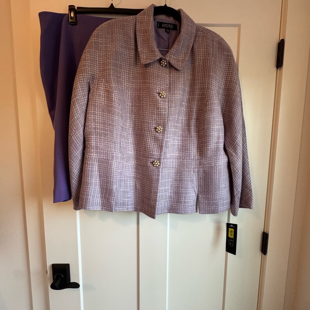 Kasper Women's Purple Blazer